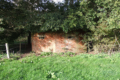 Pillbox at Barcombe Mills