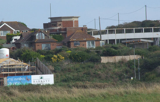 Pillbox on Bishopstone Station