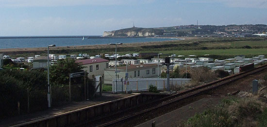 View from Bishopstone Station