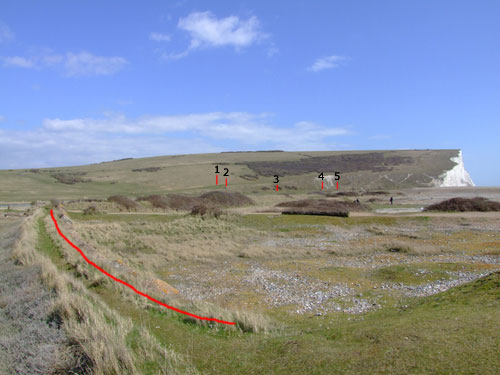 Anti-Tank Cubes at Cuckmere Haven