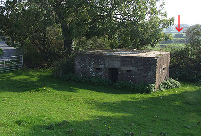 Pillbox at Barcombe Mills