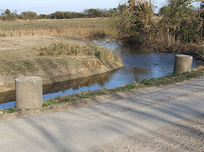 Cylinders at Pevensey