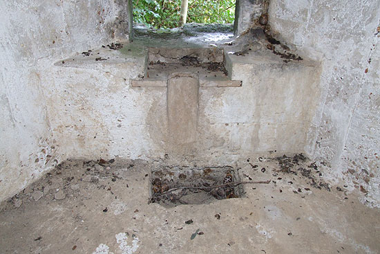 Type 24 pillbox embrasure Type 24 pillbox embrasure