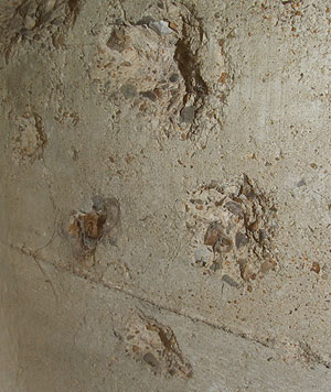 Damage to Type 22 Pillbox