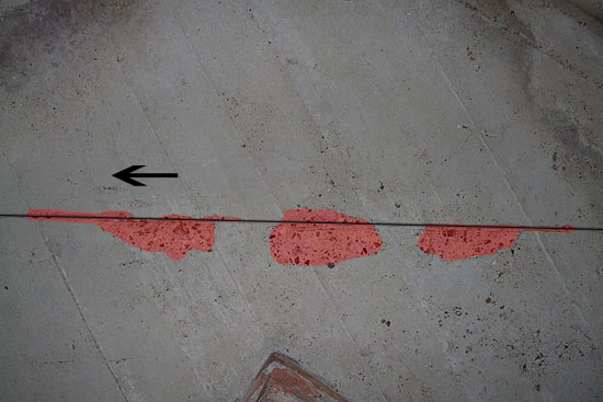 Damage to Type 22 Pillbox