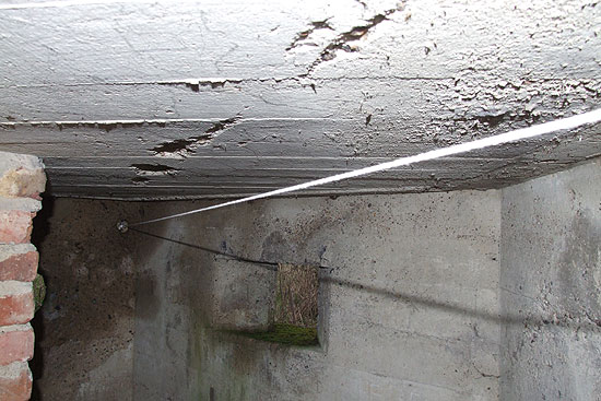 Damage to Type 22 Pillbox