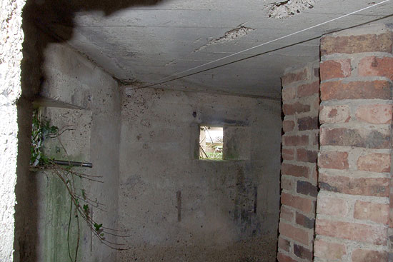 Damage to Type 22 Pillbox