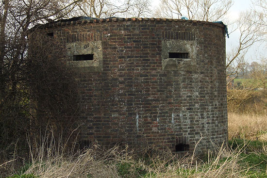 Two-storey pillbox