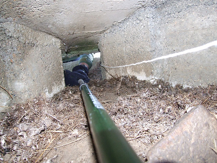 Keyhole surgery at Cuckmere Haven