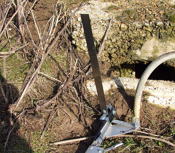 Keyhole surgery at Cuckmere Haven