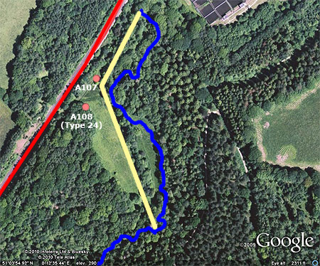 Anti-tank ditch at Crowborough