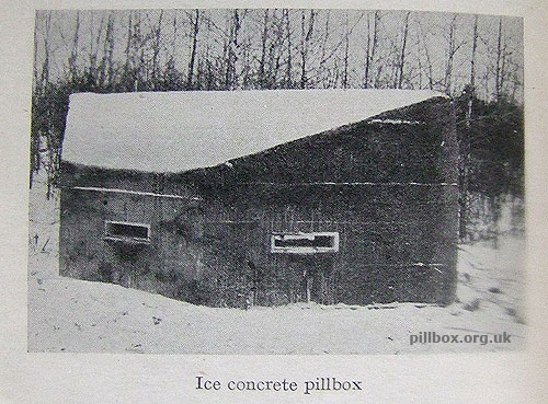 Ice Concrete Pillbox