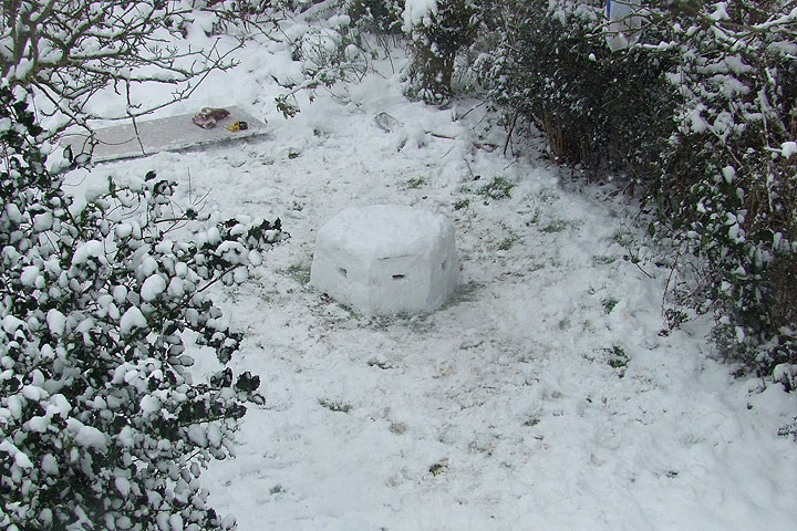 Ice Concrete Pillbox