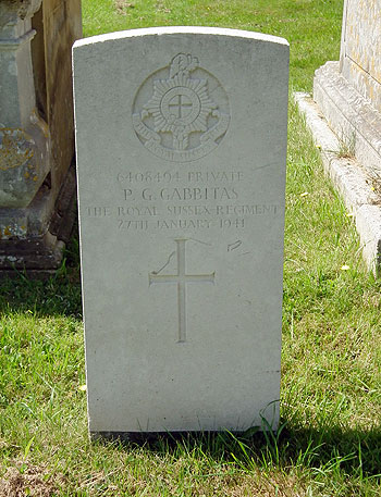 Private P. Gabbitas