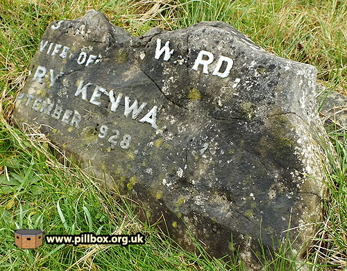 Bomb craters (9) - another cemetery hit