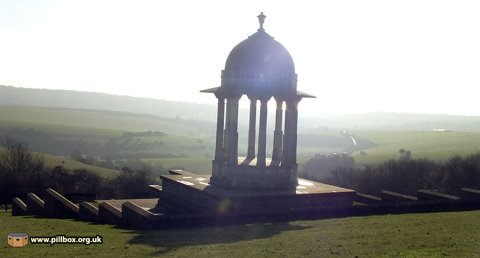 Who shot at the Chattri memorial?