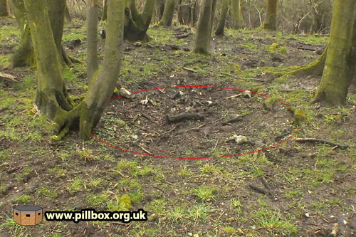 Bomb craters (10) - shell craters