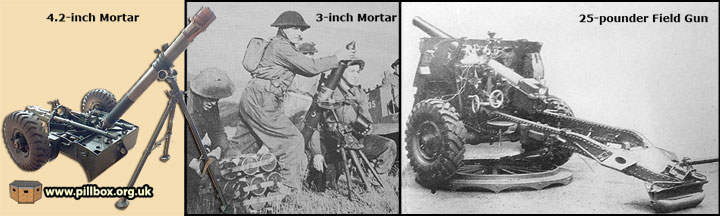 Bomb craters (10) - shell craters