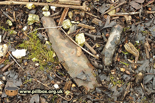 Bomb craters (10) - shell craters